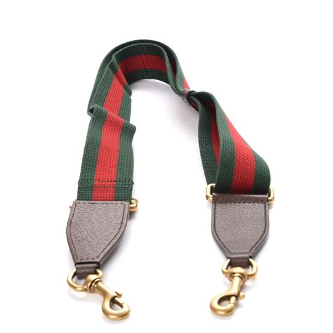 gucci web shoulder strap.